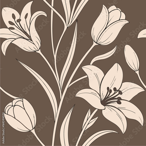 Dutch Golden Age-inspired botanical