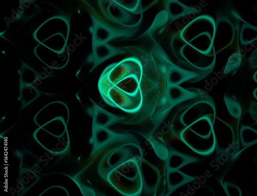 Wallpaper Mural Imaginatory fractal abstract background Image Torontodigital.ca