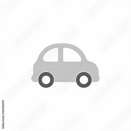 car isolated on white