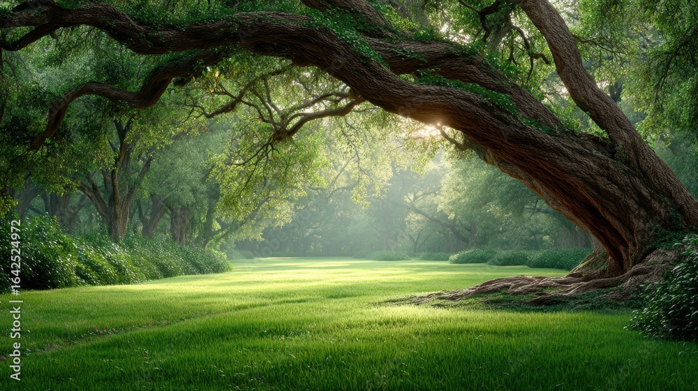 Fototapeta premium The Intersection of Technology and Nature: Harnessing Data-Driven Solutions for Business Growth and Innovation