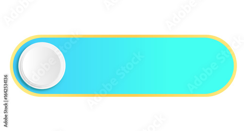Free Download Modern Toggle Switch with Light Blue and Yellow Border - GFXLoad