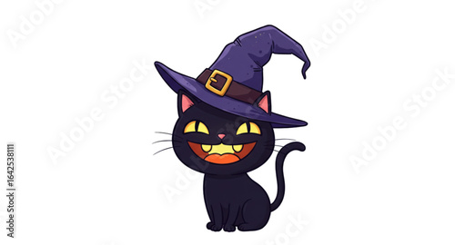 black halloween pumpkin