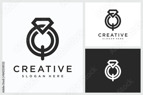 PrintDiamond Off Design Inspiration. Diamond Off Symbol Logo Vector Template Design, Diamond Off Design Logo Vector Illustration