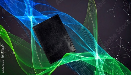 Abstract technology device illustration