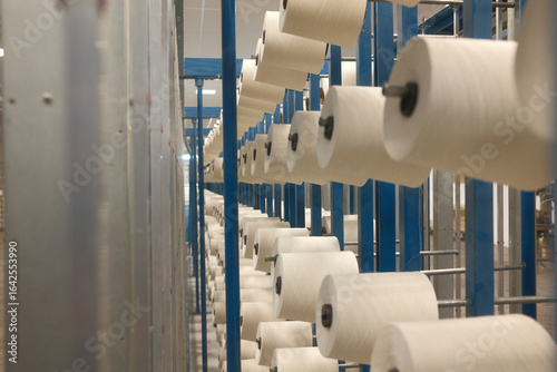 Textile Yarn Spools
