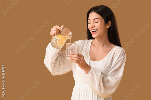 Beautiful young happy woman...