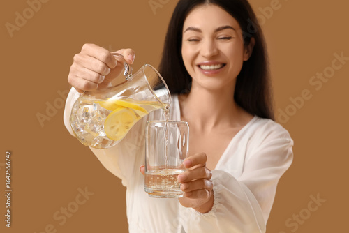 Beautiful young happy woman...