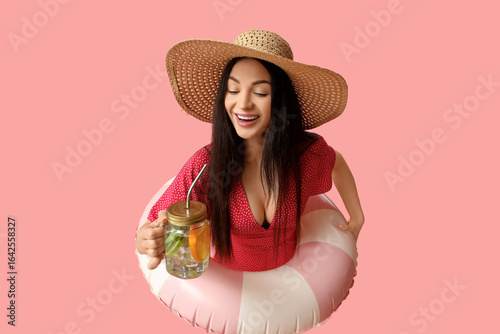 Beautiful young happy woman...