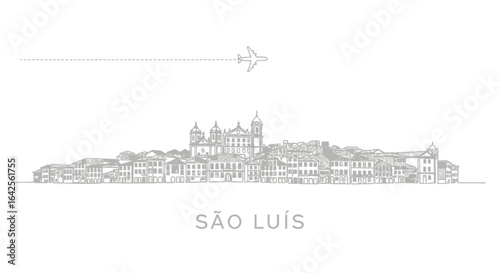 So Lus with Brazil, and Cityscape Travel destination.