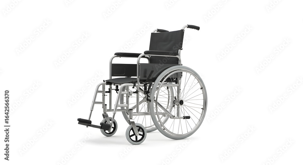 Fototapeta premium Wheelchair isolated 