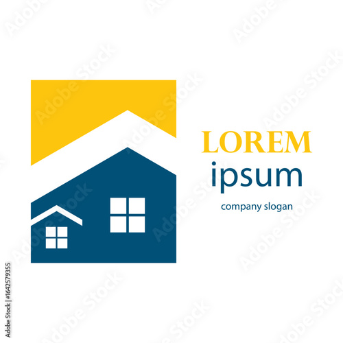 simple and elegant housing logo design