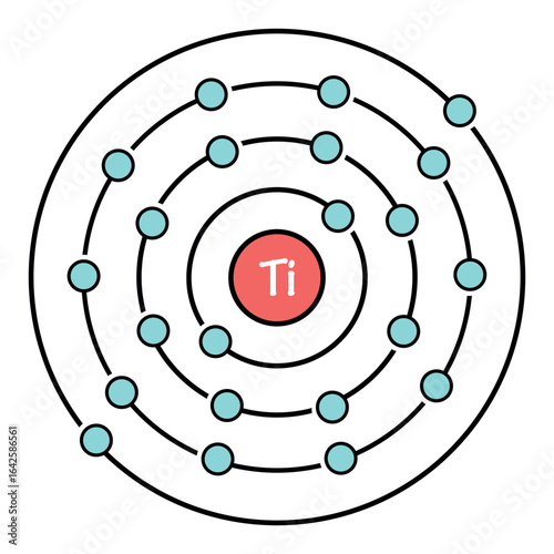 Titanium formule color line icon. Pictogram for web page, mobile app, promo