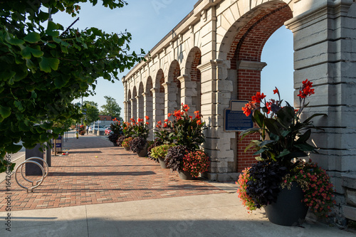 Bogart Carman building salvaged facade, Belleville Ontario Canada