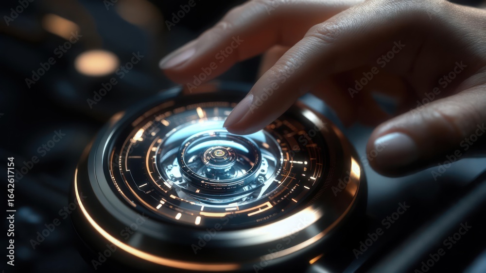 © SUYATI - Futuristic control panel