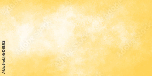Grunge background with a dirty old paper texture and yellow stripes, a vintage parchment aged with stained marks