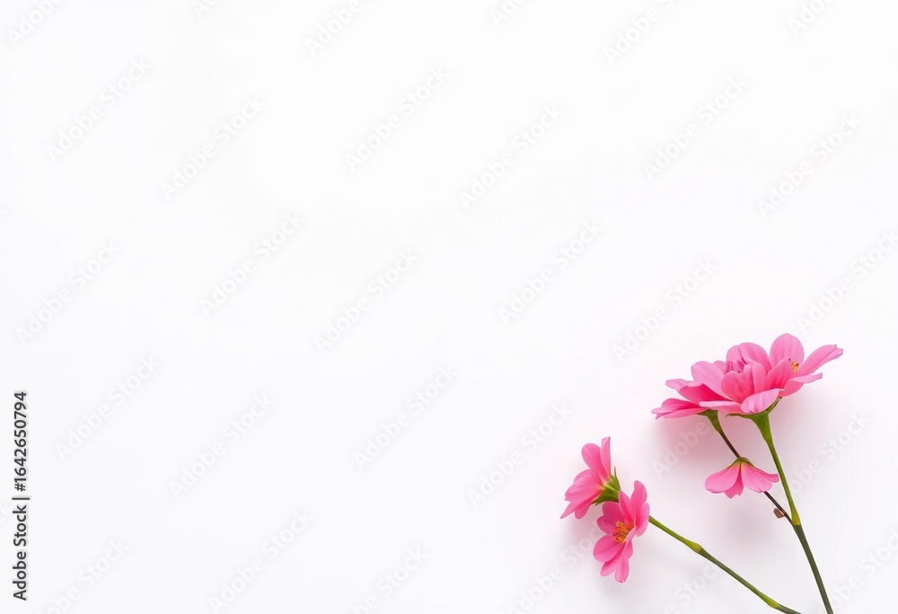 Naklejka premium Subtle pink blush on a crisp white background, linear pattern, aesthetic, texture