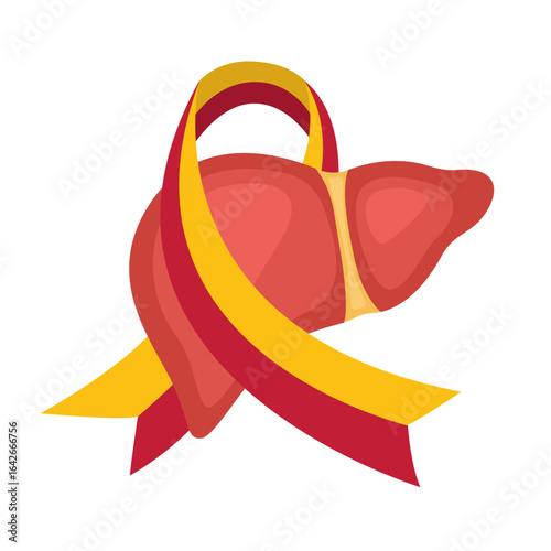liver hepatitis virus infection concept