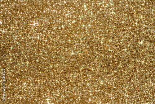 Golden glitter background