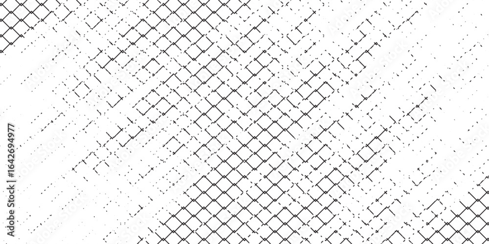 Steel wire chain link fence seamless pattern. Metal lattice with rhombus, diamond shape silhouette. Grid fence background. Steel wire chain link fence seamless pattern. Metal lattice with rhombus, diamond shape silhouette. Grid fence background.