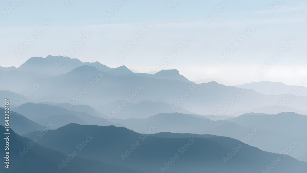 Fototapeta premium Zen Mountainscape