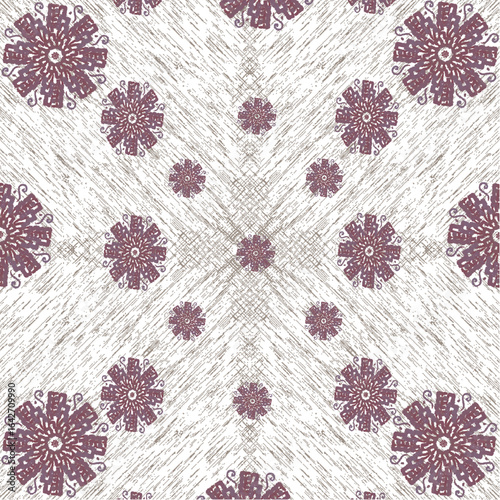 Knitted fabric texture with a pattern