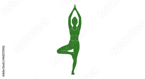 find inner peace yoga silhouette for wellness websites and blogs