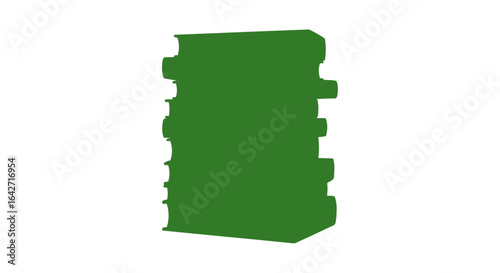 stacked books knowledge growth education success and learning icon