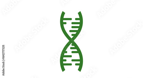 unlocking genetic secrets a simplified dna double helix illustration