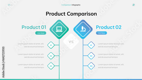 Business Comparison Infographic