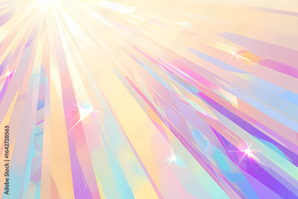 Obraz premium ポップな集中線の背景素材