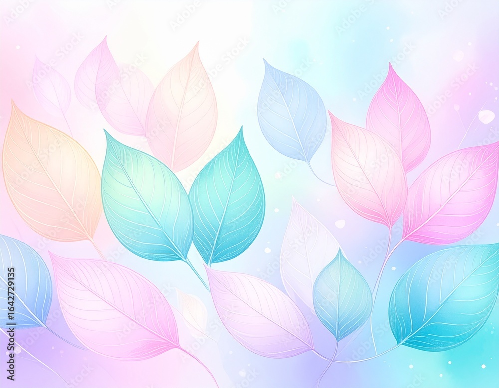 Fototapeta premium abstract floral background