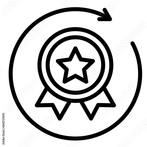 Brand Reinvention  Icon Element For Design