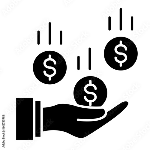 Revenue Streams  Icon Element For Design