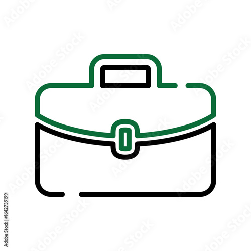 Business Briefcase Outline Icon 
