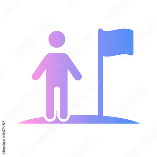 citizenship Gradient icon