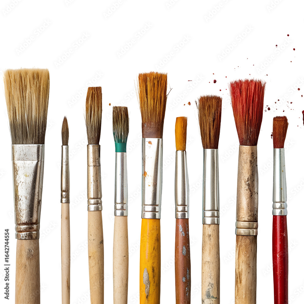 Fototapeta premium brushes and paint
