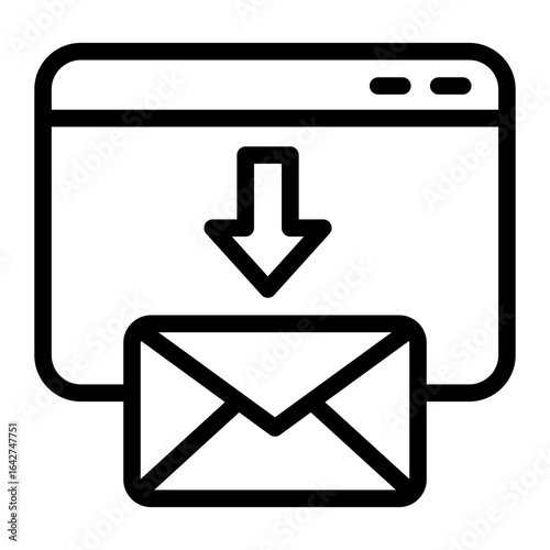 inbox Line Icon
