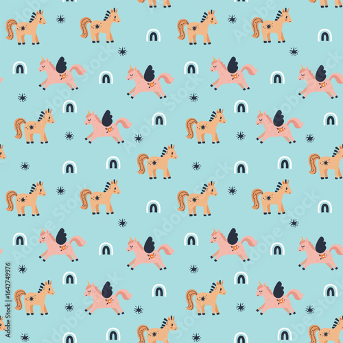 Jo Mahinder abstract seamless pattern