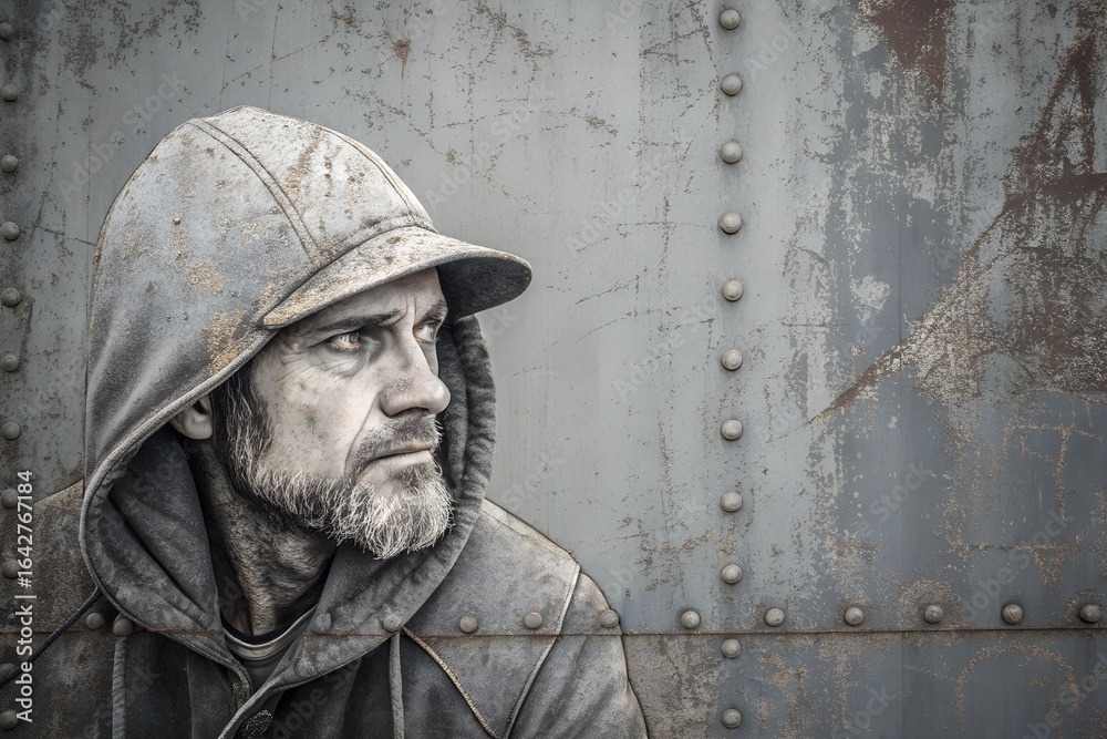 Naklejka premium portrait of a man