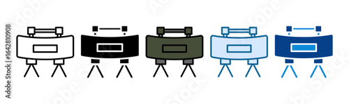 Photos Claymore Mine Icon Set Multiple Style Collection