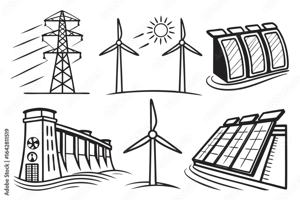 Fototapeta premium wind power plant