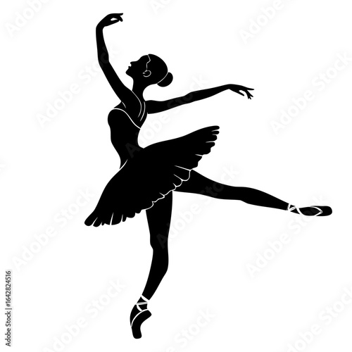 ballet dancer silhouette
