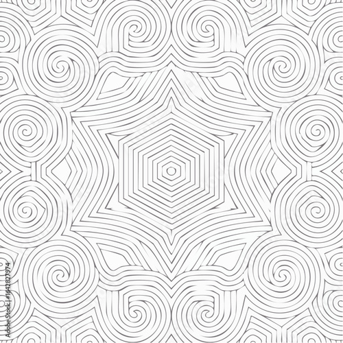 Vector seamless geometric pattern classic chinese ancient ornament adapted to modern trends fully editable linear background with clipping mask you can change thickness of lines color composition
2