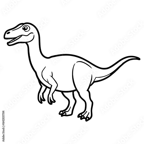 Tyrannosaurus rex dinosaur isolated on white background