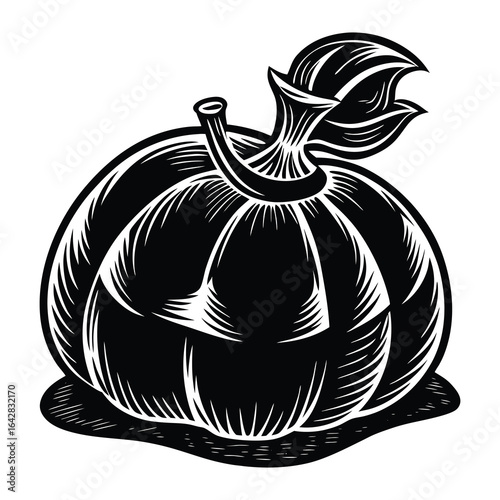 Pumpkin on the sack Svg