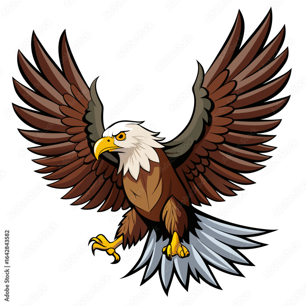 Fototapeta premium american bald eagle