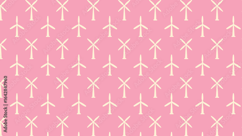 Vector windmill pattern design Vector windmill pattern design