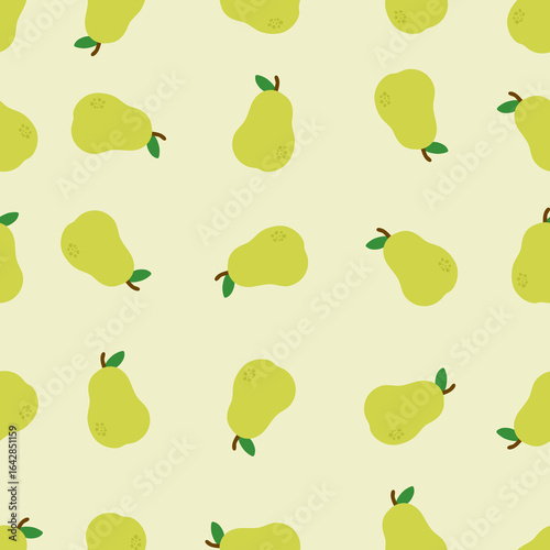 pear background seamless pattern 