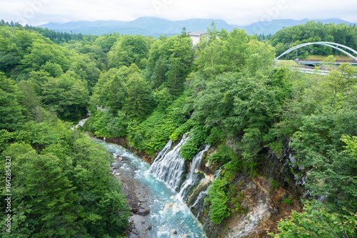 Photography 北海道 美瑛　白ひげの滝