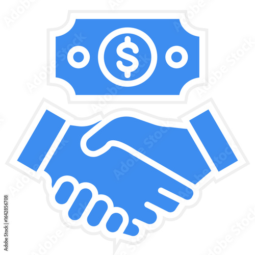Bribery icon style